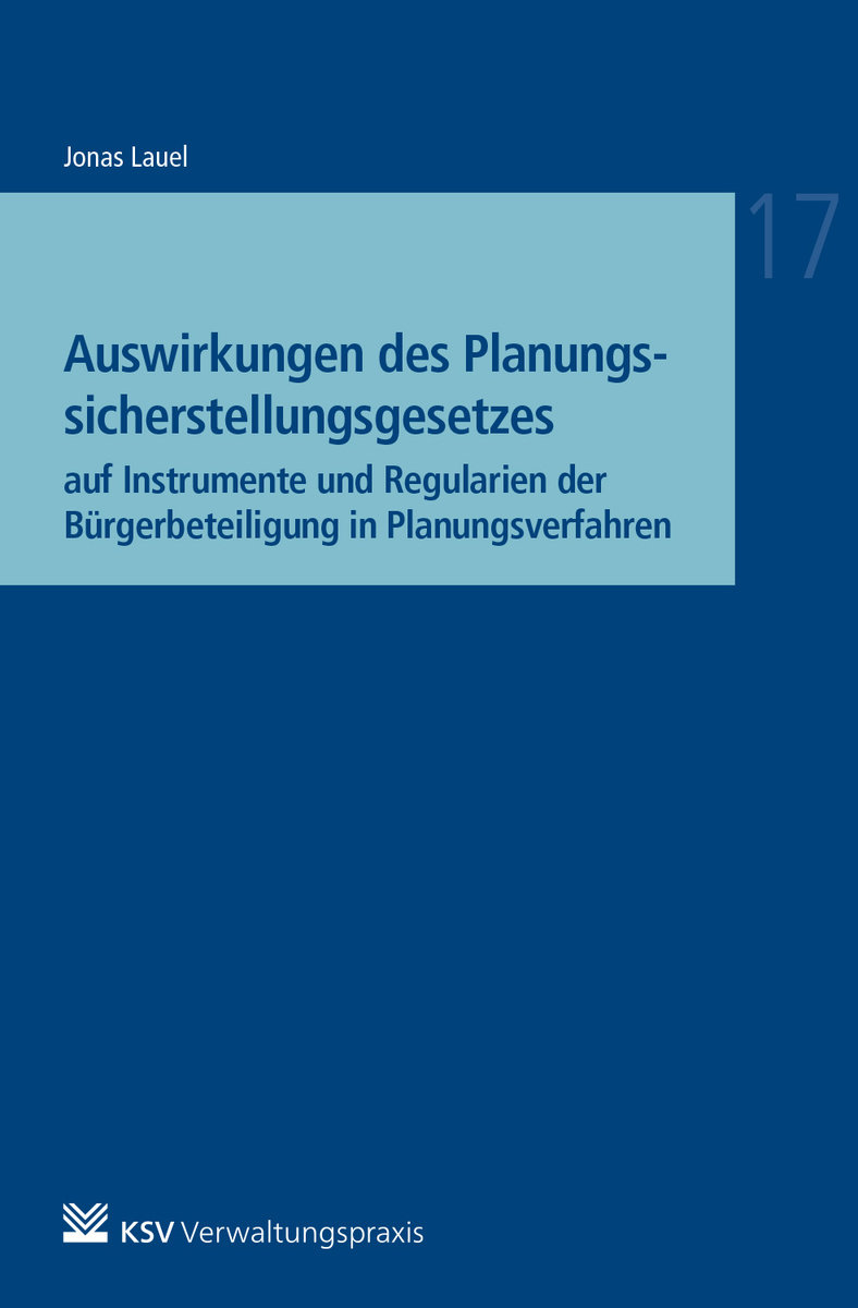 Auswirkungen des Planungssicherstellungsgesetzes