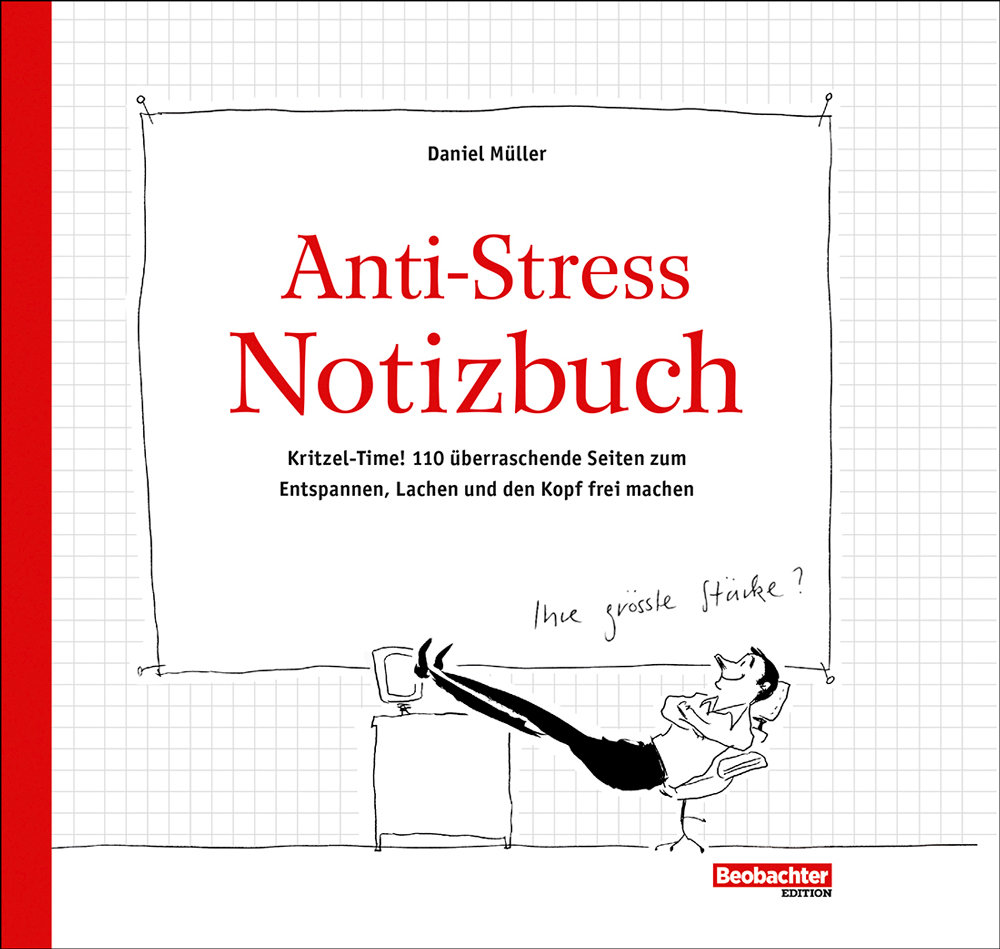 Anti-Stress Notizbuch