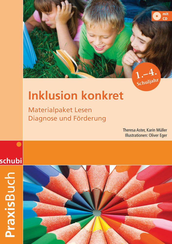 Inklusion konkret 1.-4. Schuljahr. Praxisbuch. Materialpaket Lesen