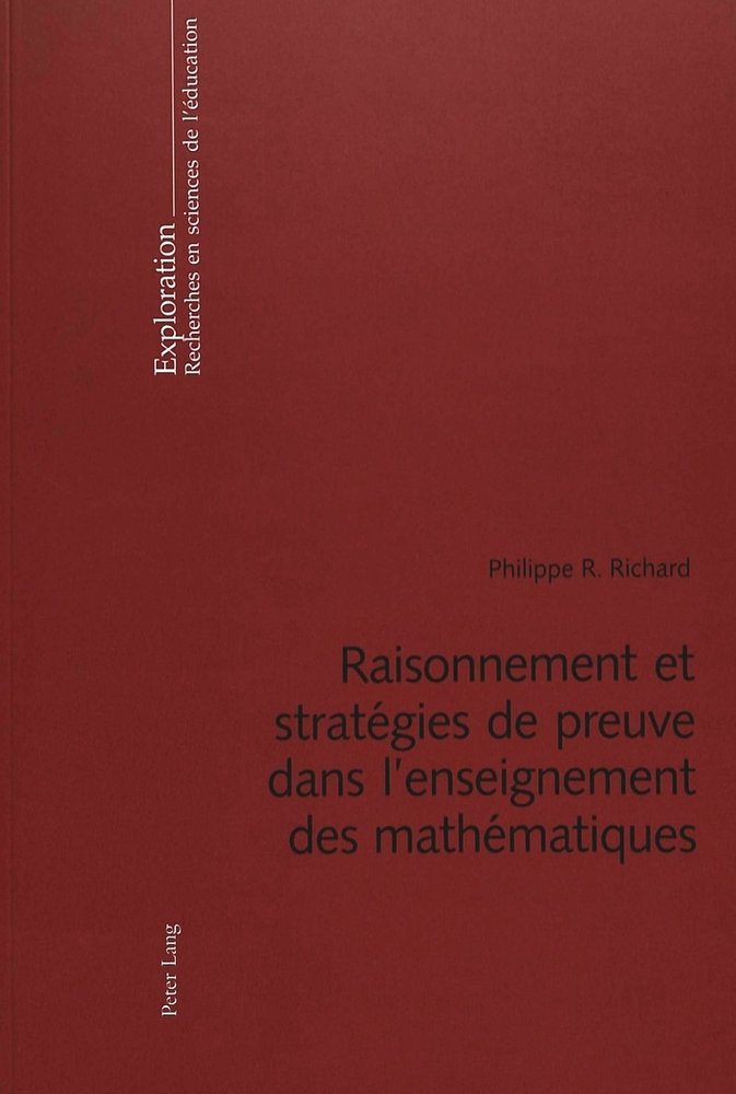 Raisonnement et stratégies de preuve dans l¿enseignement des mathématiques