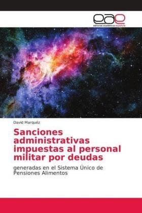 Sanciones administrativas impuestas al personal militar por deudas