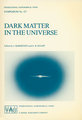 Dark Matter in the Universe