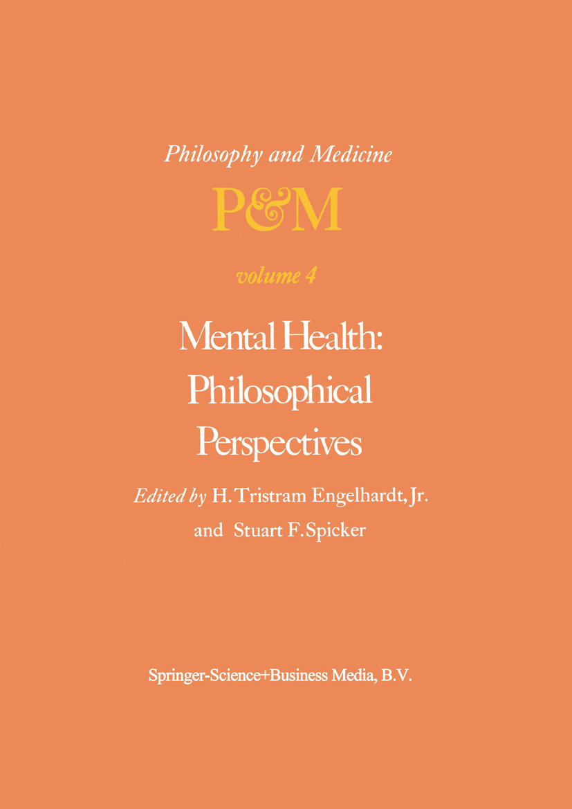 Mental Health: Philosophical Perspectives